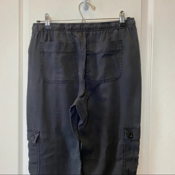 Velvet Heart Black Tencel Jogger Style Baggy Cargo Pants Size XS - Picture 10 of 16